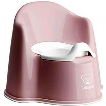 BABYBJÖRN Orinal Sillón, Rosa pastel/Blanco