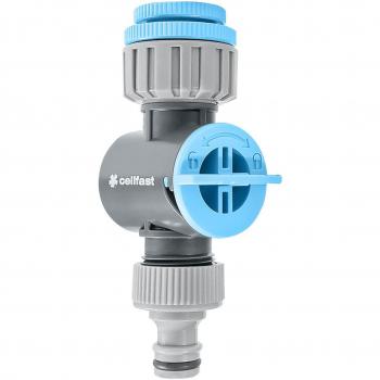Cellfast 52-256 Conector de Grifo Universal con Filtro Extraíble