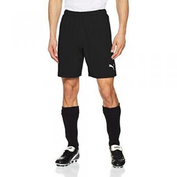 Puma Liga Pantalones, Hombre, Negro Black White, S
