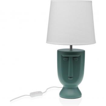 Lámpara de mesa Versa Verde Cerámica 60 W 22 x 42,8 cm