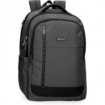 Mochila para portátil Movom Buster tres compartimentos gris