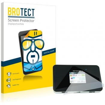 2x BROTECT HD-Clear Protector Pantalla Netgear AirCard 785S Película Protectora - Transparente, Anti-Huellas