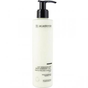 Leche Limpiadora Exfoliante Suave 2 en 1 ACADEMIE Hydraderm 200ml