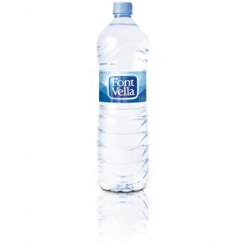 Font Vella - Agua mineral natural, 1.5 litros