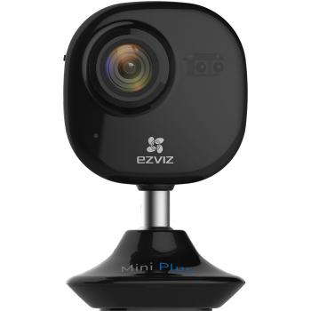 EZVIZ Mini Plus 1080P FHD IP Cámara de Seguridad, 2.4Ghz & 5Ghz Doble Banda WIFI Vídeo Cámara de Vigilancia con Audio Bidireccional, Visión Nocturna, Monitor de Bebé/Mascotas