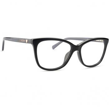 Love Moschino Cat Eye Prescription Glasses Black Plastic MOL546/TN 807