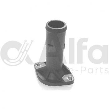 Brida de refrigerante Alfa e-Parts AF10509 con flangia para líquido de refrigeración
