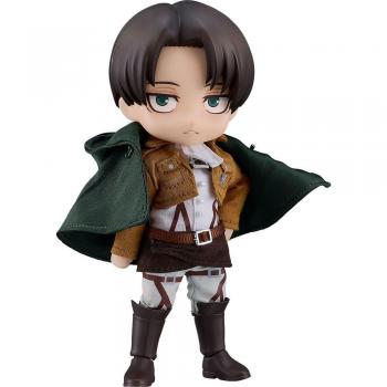 Attack On Titan Levi Nendoroid Doll Action Figure 14 cm