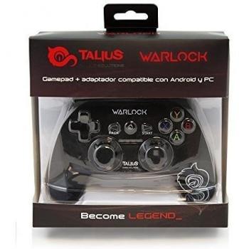 TALIUS Warlock - Gamepad Compatible con PC y Android - Bluetooth - Color Negro