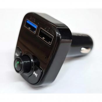 JC NT7002-NE Transmisor FM Bluetooth con Doble USB con Conector de Mechero