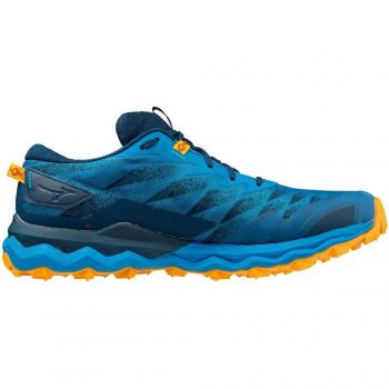 Mizuno Wave Daichi 7 Men's Trail Running Shoes - All-Terrain, Blue