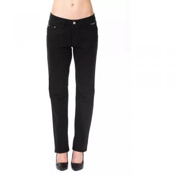 Ungaro Fever Black Cotton Jeans & Pant - W32