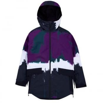 Chaqueta con capucha Burton Lalik 2L mujer violeta S