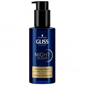 GLISS Ultimate Repair Night Elixir Leave-in Serum for Damaged Hair 100 ml