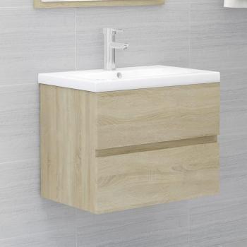 Mueble con lavabo de roble Sonoma de alta calidad