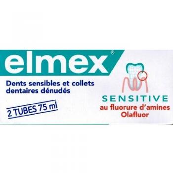 Pasta de dientes Elmex Sensible Protección contra Caries 75ml - Set de 2