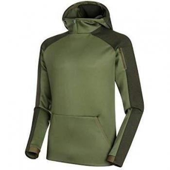 Mammut Sudadera con Capucha para Hombre con Logotipo de Midlayer, Hombre, 1014-00790, Iguana Melange., Medium