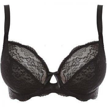Freya Women's Fancies Underwire Plunge Bra - Black, Size 34C