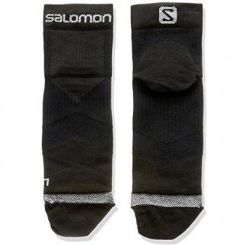 Salomon Sense Support Running Socks - Black/Grey Large