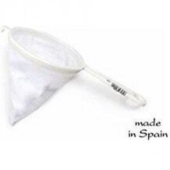 Mi Cocina 50050 Colador Franela, Blanco, 12 cm, Plastico