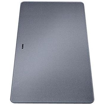 Tabla de Cortar Blanco Subline 435x240 mm, Vidrio de Seguridad Gris