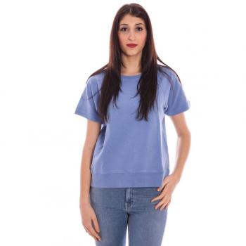 Gant Chic Blue Cotton Sweatshirt with Classic Logo - XS