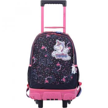 Mochila Escolar con Ruedas Totto Unipony Pequeña
