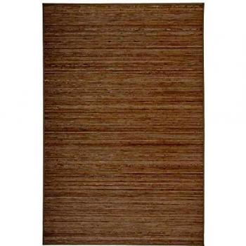 Alfombra de Comedor Efecto Lavado de bambú Natural exótica, de 200x300 cm - LOLAhome