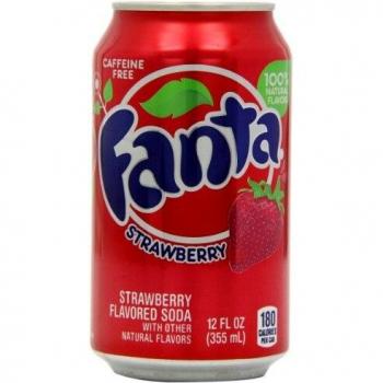 Fanta Refresco sabor de fresa - 12 latas de 355 ml - Total: 4260 ml