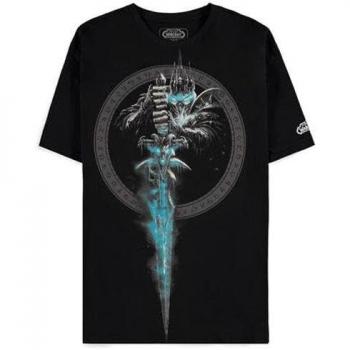Camiseta de manga corta para hombre World of Warcraft 100% algodón, color negro, talla S XXL