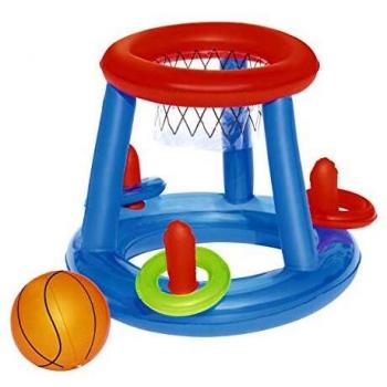 Bestway 52190 - Canasta Hinchable Baloncesto Game Center Ø61 cm
