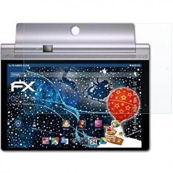 2 x atFoliX Antichoque Película Protectora Lenovo Yoga Tab 3 Pro 10 Protector Película - FX-Shock-Clear