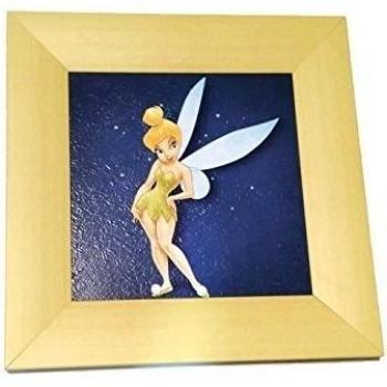 Cuadro Disney Linen Campanilla de Peter Pan 23x23cm_MamaFaz