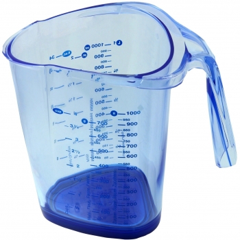 Dr. Oetker Jarra medidora de 1 litro, Centimeters