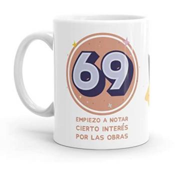 Taza Original 60 Cumpleaños - Resistente al Microondas y Lavavajillas