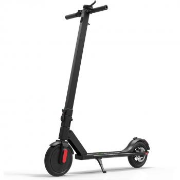 M MEGACHEELS Scooter - Patinete eléctrico 25km/h, Juventud Unisex,Negro