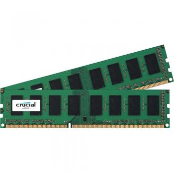 Crucial CT2K25664BD160B - Kit de Memoria RAM DDR3L de 4GB (2x2GB), 1600 MT/s, PC3L-12800, DIMM, 240-Pin