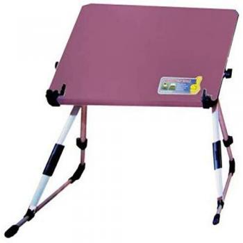 SOPORTE MESA PLEGABLE ROSA DE ALUMINIO SATYCON
