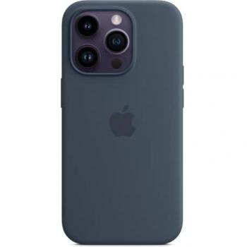 Funda de Silicona con MagSafe para iPhone 14 Pro - Azul Tempestad