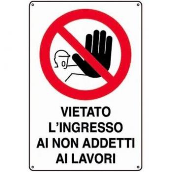 'Cart.Prohibido ingresso60 X 40PO