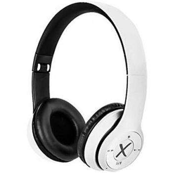 X-One CBT1000W - Auriculares BT mSD FM, color blanco