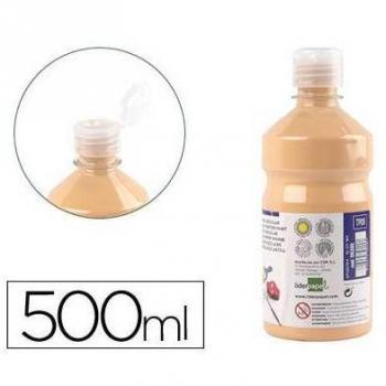 Témpera Escolar Líquida Liderpapel TP09 500ml Color Carne