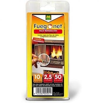 FUEGO NET Fuegonet 231244 Cordón, Negro, 11 x 3 x 22 cm