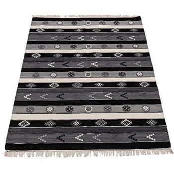 Kilim India Hecho a Mano Original Diseño 200x140 cm