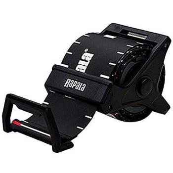 Rapala Medidor retráctil unisex Adult negro único