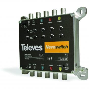 Amplificador Nevoswitch Quattro MATV/FI 27/31dB
