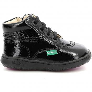 Kickers Kickbillista Baby Girl Leather Ankle Boots