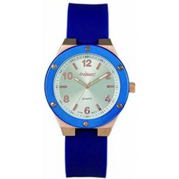 ARABIANS Reloj Analógico para Hombre de Cuarzo con Correa en Caucho HBP2175W