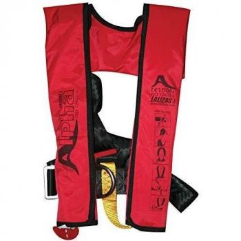 Gilets gonflables Alpha 150 N, déclenchement AUTOMATIQUE + harnais