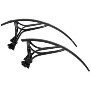 Zefal Juego De Guardabarros Shield R35 700c 28'' 2024, guardabarros para bicicleta de carretera, diseño negro, compatible con ruedas de 700c / 28'', ideal para ciclismo